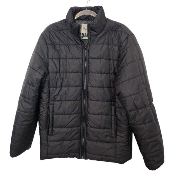 LBL BKFF Jacket Mens Large Quilted Puffer Full Zip Lightweight Hiking Outdoor - Picture 1 of 14